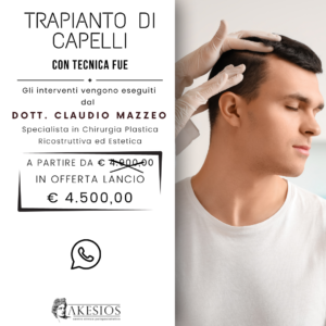 Trapianto di Capelli – Consulenza